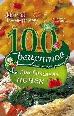 Ирина Вечерская - 100 рецептов при болезнях почек