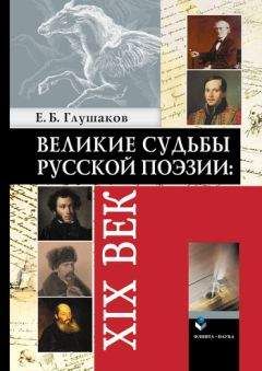 Евгений Глушаков - Великие судьбы русской поэзии: XIX век